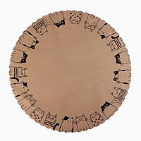 Салфетка сервировочная «Котики», d=38 см