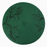 Салфетка сервировочная «Цветы», d=38 см