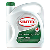 Антифриз Sintec Euro G11 -40 3 кг зеленый
