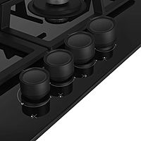 Варочная поверхность Beko HILG 642C5 SB, газовая, 4 конфорки, чёрная