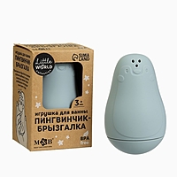 Игрушка для ванны «Пингвинчик-брызгалка», цвет МИКС, Mum&Baby