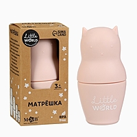 Развивающая игрушка «Котик-матрешка», пищевой силикон, Mum&Baby