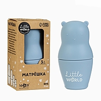 Развивающая игрушка «Мишка-матрешка», пищевой силикон, Mum&Baby