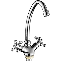 Смеситель для кухни Fashun A4119-2 хром