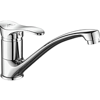 Смеситель для кухни Fashun A4201 длинный излив хром