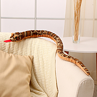 Мягкая игрушка "Змея", 80 см, темные пятна