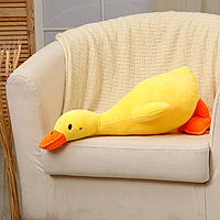 Мягкая игрушка "Гусь", 60 см, цвет желтый