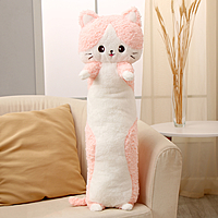 Мягкая игрушка "Кот", 80 см, цвет розовый
