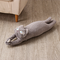 Мягкая игрушка "Кот", 70 см, цвет серый