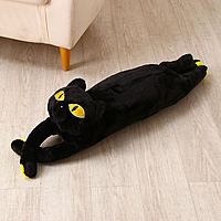 Мягкая игрушка "Кот", 90 см, цвет черный