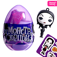 HAPPY VALLEY Игрушка-сюрприз "Монстр сюрприз" в яйце с наклейками
