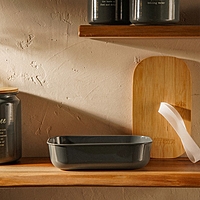 Ланчбокс с бамбуковой крышкой 21,5х12,5х6 см Каса Перфекто