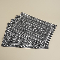 Набор салфеток сервировочных Sima-Land Home, 4 шт, 44х29 см, цвет серый