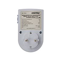 Таймер розеточный Smartbuy, механический, 3500 Вт, 48 вкл./выкл. сутки, интервал 30 мин