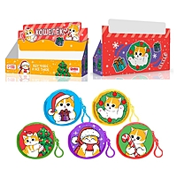 Кошелёк детский "Добрые зверята", плюшевый, цвет МИКС