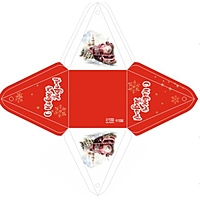 Бонбоньерка «Паровоз с подарками», 7 × 7 × 7.5 см