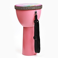 Барабан Джембе "Пони", 21.5 х 40 см, розовый