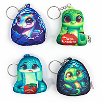 Брелок в шоубоксе "Змея", микс