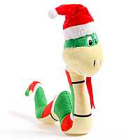 POMPOSHKI Мягкая игрушка Змея в шапочке НГ