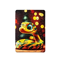 Пазл "Змейка малыш" А5 в пакетике, 51 дет. 147123