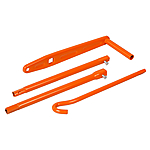 Домкрат Airline AJ-R-02S 2 т винтовой