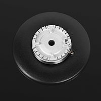 Варочная панель HOMSair HGG646BK, газовая, 4 конфорки, чёрный