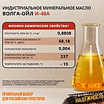 Масло веретенное Волга-Ойл И-40А 20 л мин.