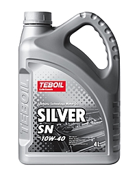 Масло моторное TEBOIL Silver SN 10W-40 4 л п/синт.