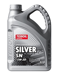 Масло моторное TEBOIL Silver SN 5W-30 4 л п/синт.