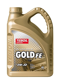 Масло моторное TEBOIL Gold FE 0W-30 4 л синт.