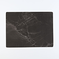Салфетка сервировочная "Мрамор" 40х30 см, цвет черный