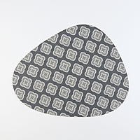 Салфетка кухонная "Орнамент" 45х35 см, цвет серый