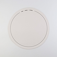 Салфетка сервировочная «Ешь, люби, готовь», d=38 см, цвет белый