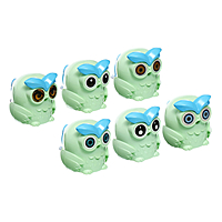 Точилка механическая с контейнером Сова Светло-зеленая