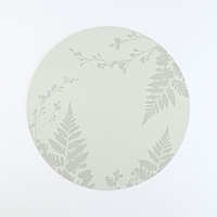 Салфетка сервировочная «Ботаник», d=38 см, цвет зеленый