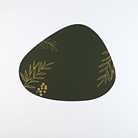 Салфетка кухонная "Ботаник" 45х35 см, цвет зеленый