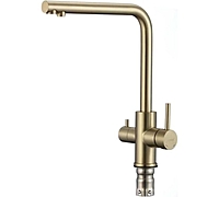 Смеситель для кухни Fmark FS0962C под фильтр бронза