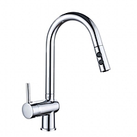 Смеситель для кухни GROSS AQUA Extra 3140609C вытяжной излив