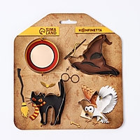 Набор форм для печенья "Магия", 4 шт