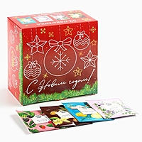 Чайная коллекция "С новым годом", 52 шт