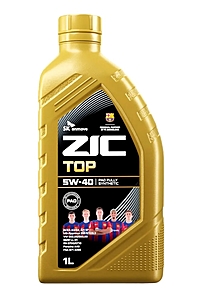 Масло моторное ZIC TOP 5W-40 PAO 1 л синт.