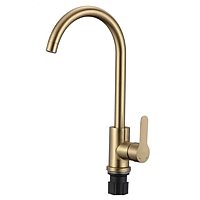 Смеситель для кухни Fmark FS8232C матовое золото