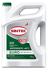 Антифриз Sintec Euro G11 -40 10 кг зеленый Акция!