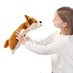 Мягкая игрушка Корги Сплюша лежачая 50 см 6385/КЧ/50