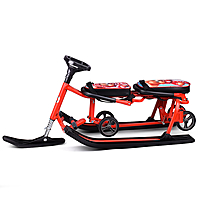 Снегокат Барс 507 Twins Baby Wheel Медвежонок для двоих