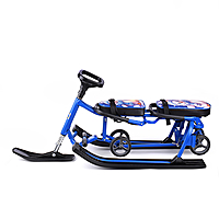 Снегокат Барс 507 Twins Baby Wheel Пингвинчики для двоих
