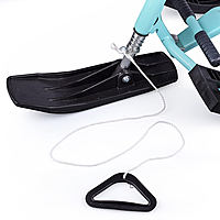 Снегокат Барс 505 Twins Baby Push Черепашки для двоих