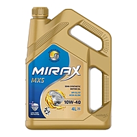 Масло моторное Mirax MX5 10W-40 SL/CF A3/B4 4 л п/синт.