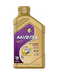 Масло моторное Mirax MX7 5W-30 SL/CF A3/B4 1 л синт.