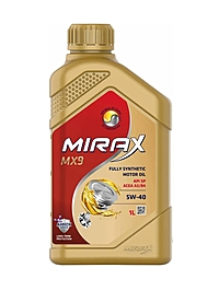 Масло моторное Mirax MX9 5W-40 SP A3/B4 1 л синт.